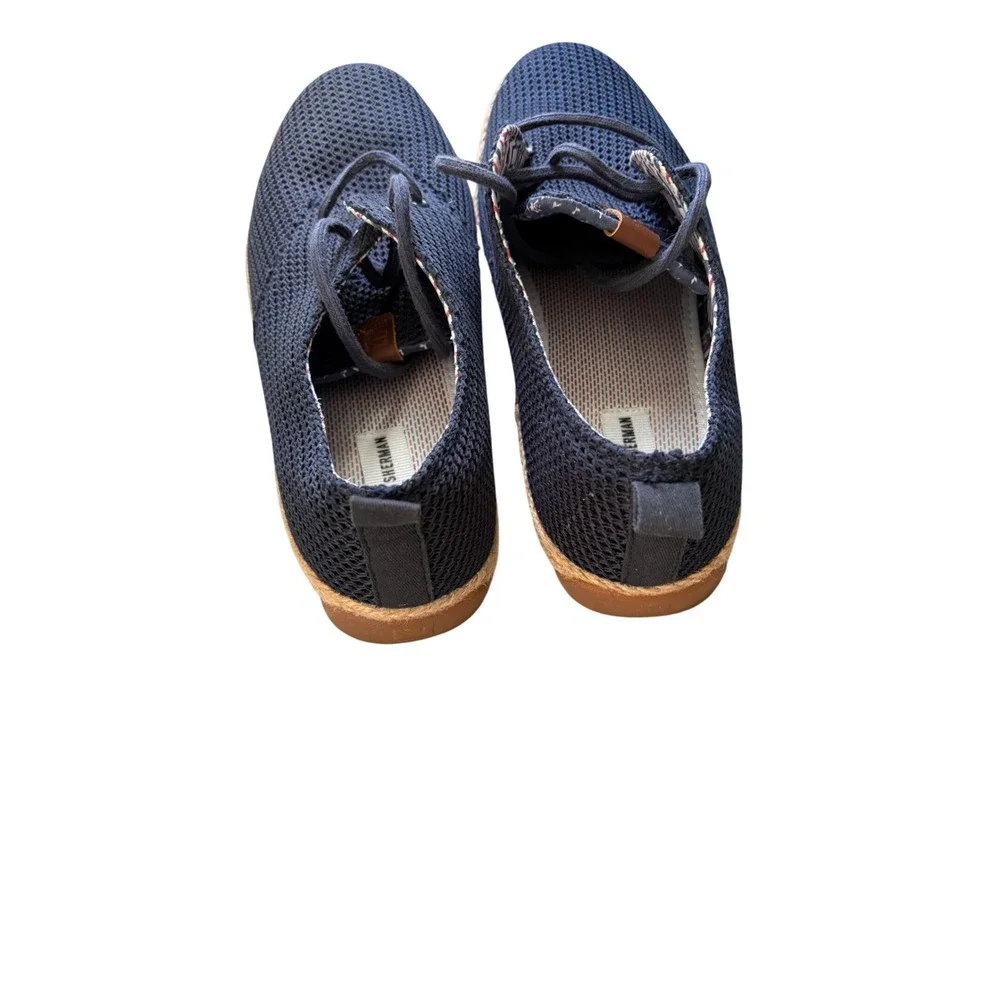 Ben Sherman Men's Navy Mesh Chukka Boots Espadrille Sole‎ Lace Up Size 13